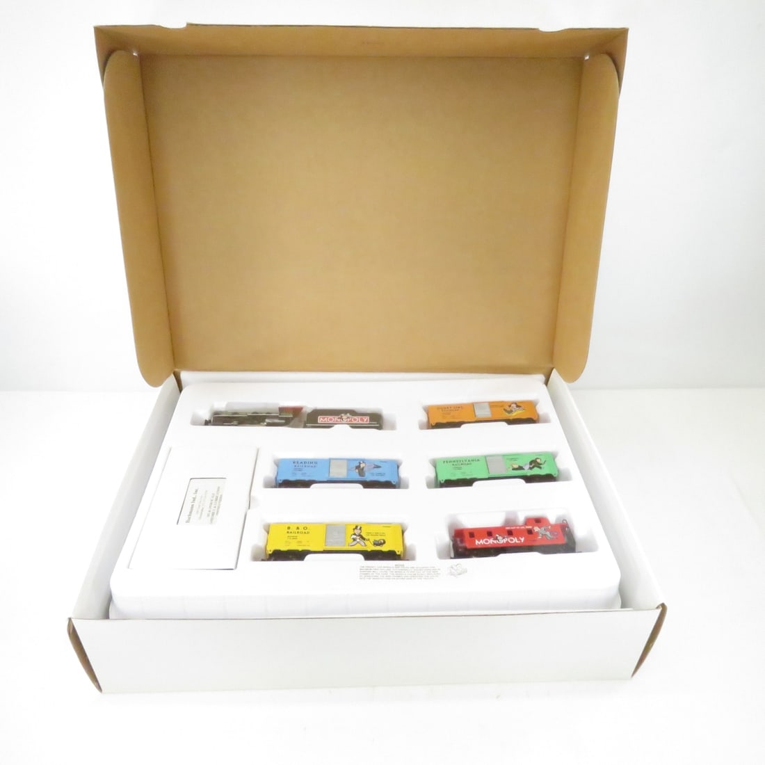 Bachmann HO Scale Monopoly Train Set Sealed (1 of 15)