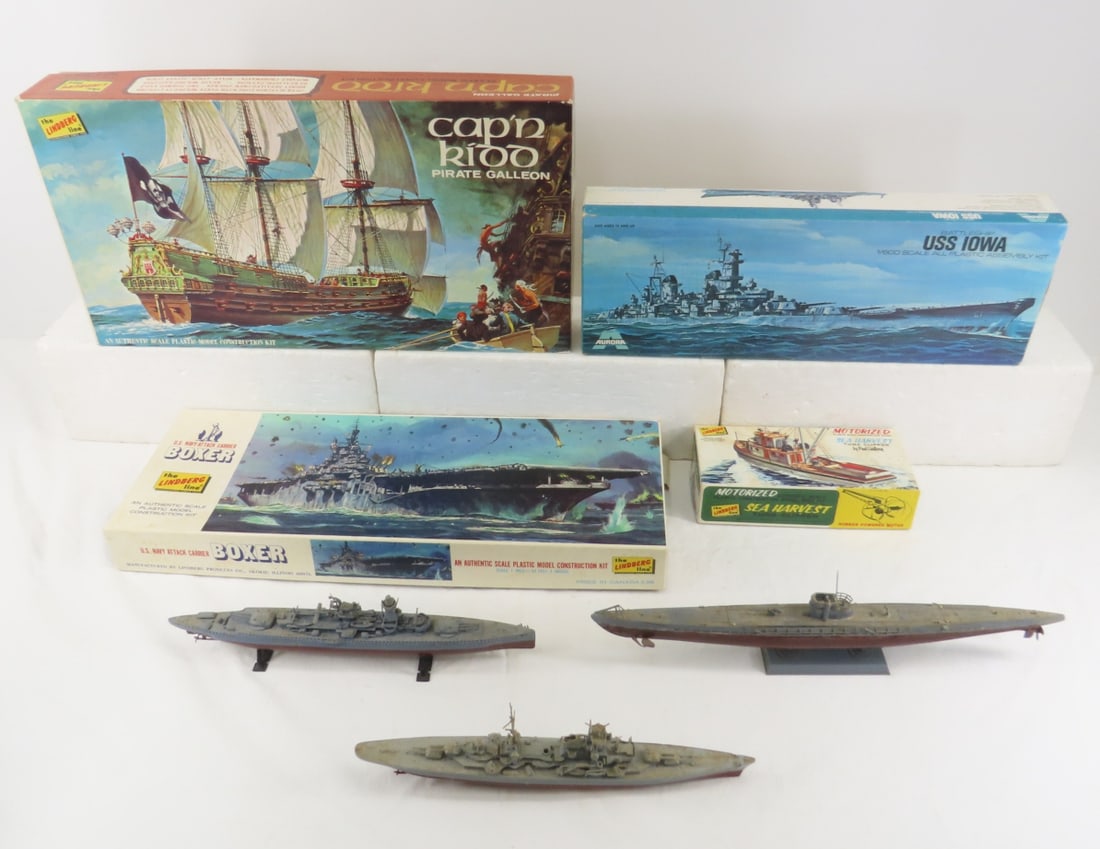 Vintage Naval Ship Model Kits & More (1 of 15)