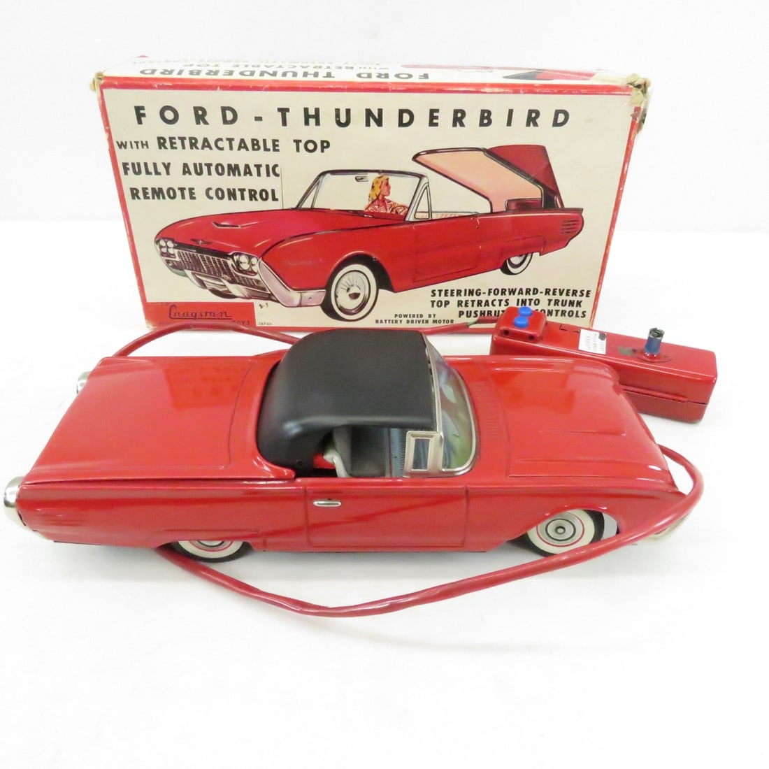 Vintage Cragstan Ford Thunderbird Car in Box (1 of 18)