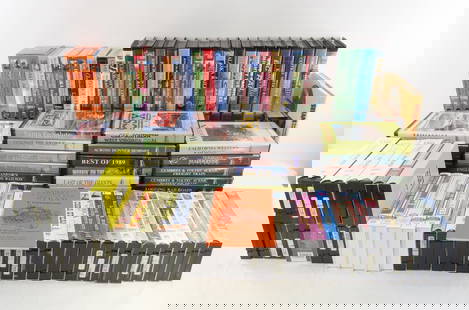 Over 100 Train, RR Related VHS Tapes, Some Sets: Over 100 Train, RR Related VHS Tapes, Some Sets-Photos show Plastic intact but all have been opened. Several Sets Included. Tracks Ahead, Anchorage to Fairbanks, Pentrex series, Great Train Journeys o