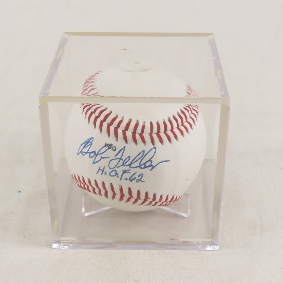 Bob Feller H.O.F. 62 autographed baseball (1 of 4)