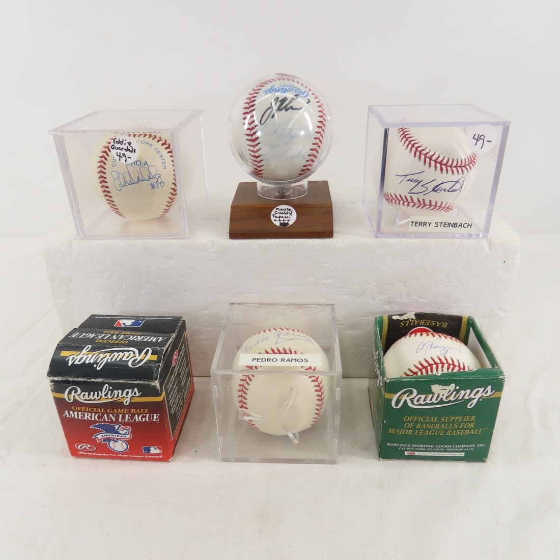 5 Autographed Baseballs (1 of 17)