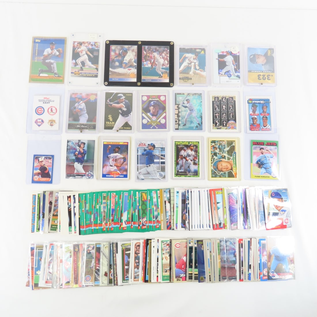 300+ Assorted Baseball Cards- some slabbed (1 of 10)