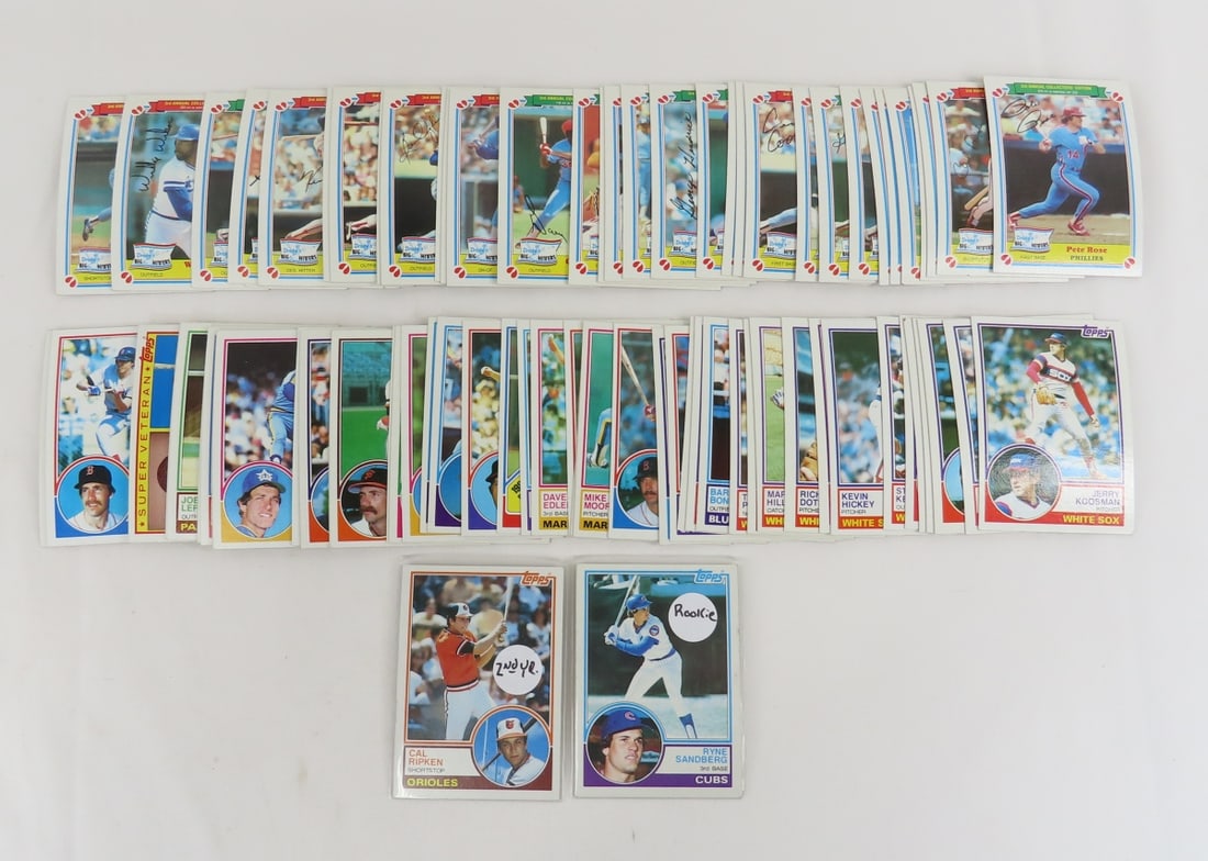 1983 Drake & 50 other 1983 Baseball Cards: 1983 Drake & 50 other 1983 Baseball Cards-complete Drake set 33/33 cardsPlease ask questions and read terms & conditions before bidding.