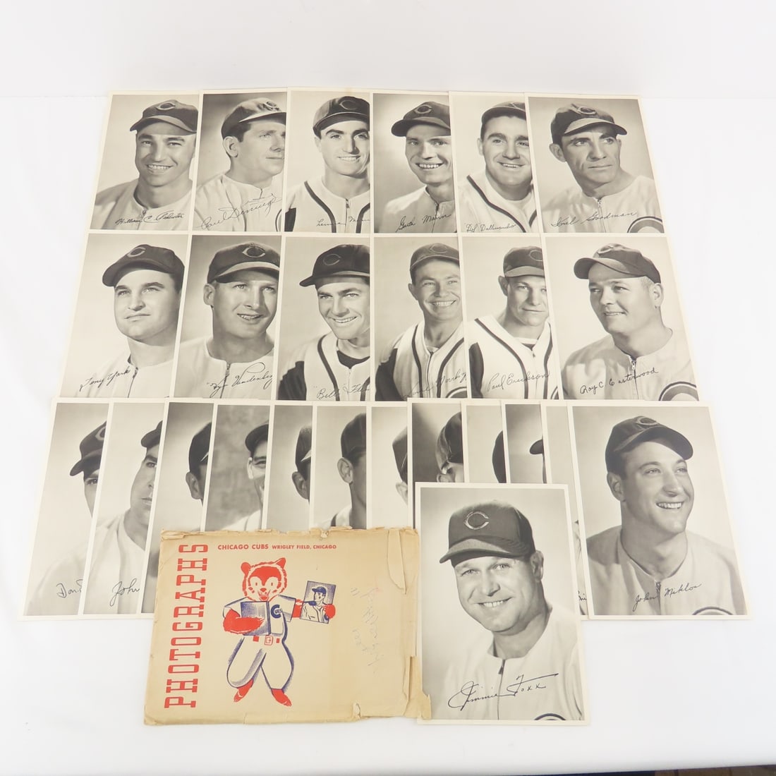 25 1944 Chicago Cubs 6x8.5" Picture Pack- Complete (1 of 15)