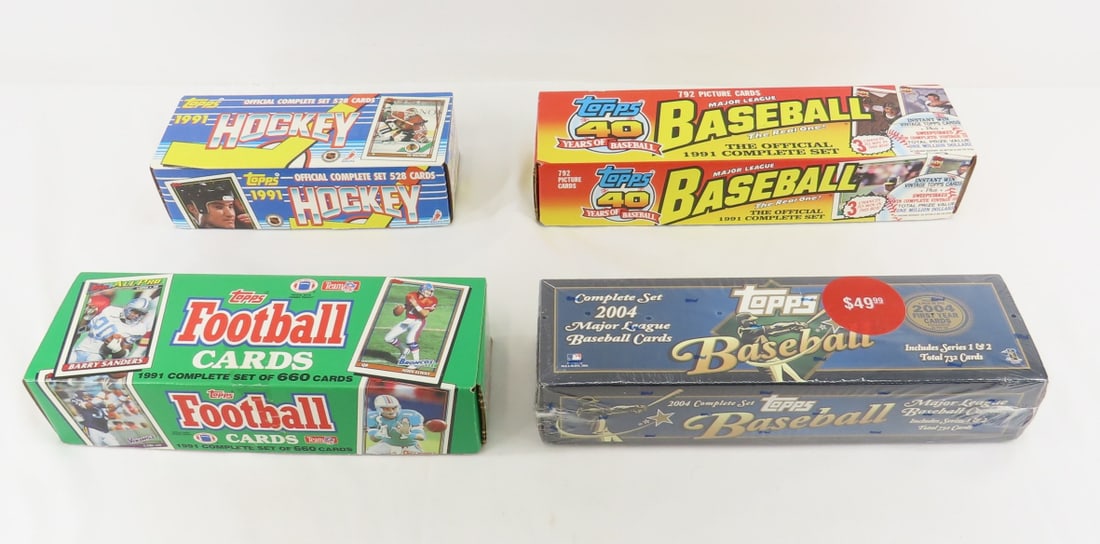 Hockey, Football & Baseball Cards (1 of 20)