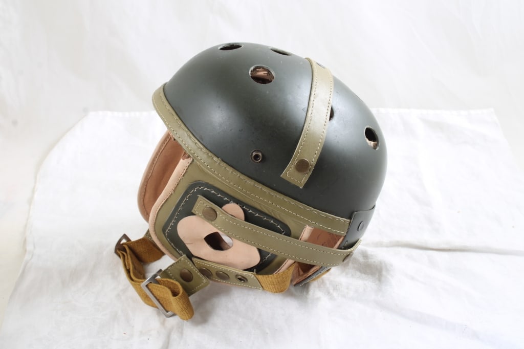 U.S. WW2 M-1938 Tank Helmet Replica (1 of 14)