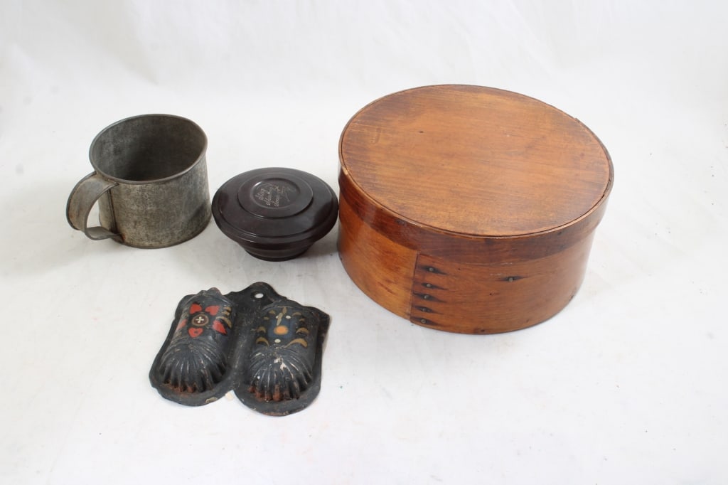 Wood Box 8" D, Wall Match Safe, Soap Box, Cup (1 of 16)