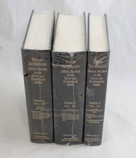 War of Rebellion Official Union Confederate Armies: War of Rebellion Official Union Confederate Armies - Series I Vol. 11, Series I Vol 22 Part 1, Series I Vol 22 Part 2. Hard Cover Books. All Sealed as pictured. Please ask questions and read terms & c