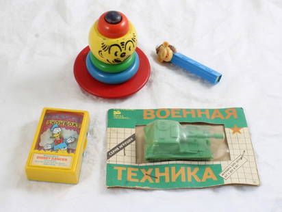 Playskool Roly Poly, Donald Duck Dancer, Tank Toys: Playskool Roly Poly, Donald Duck Dancer, Tank Toys - & Pez. Playskool Stackable Roly Poly, Walt Disney Donald Duck Dancer Toy, Toy Tank on original packaging. As pictured. Please ask questions and rea