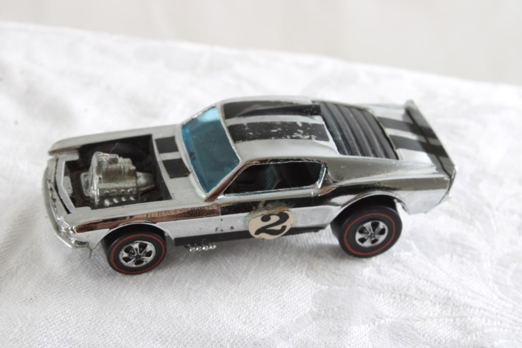 1969 Hot Wheels Redline Boss Hoss Mustang #2 (1 of 6)