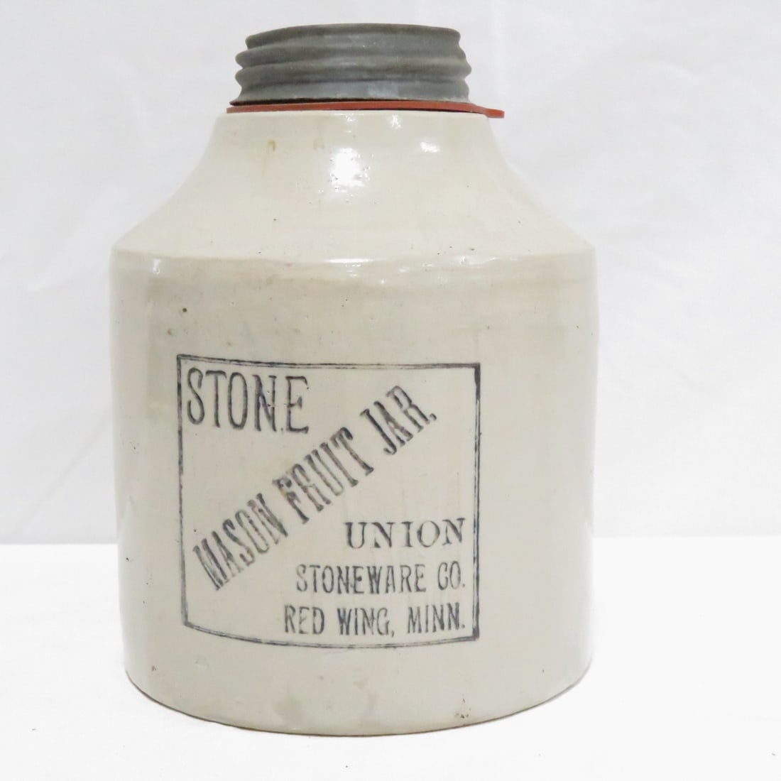 Red Wing Union Stoneware Mason Fruit Jar (1 of 11)
