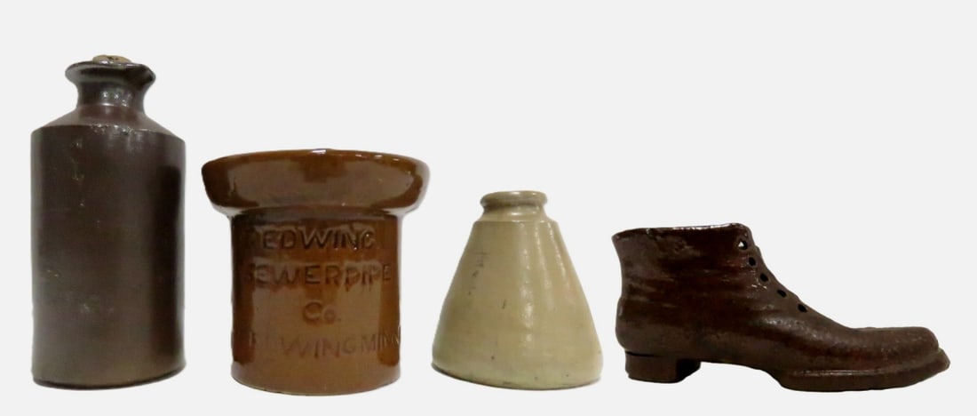 Red Wing Sewer Pipe Sample, Shoe,Ink Well & Bottle (1 of 20)