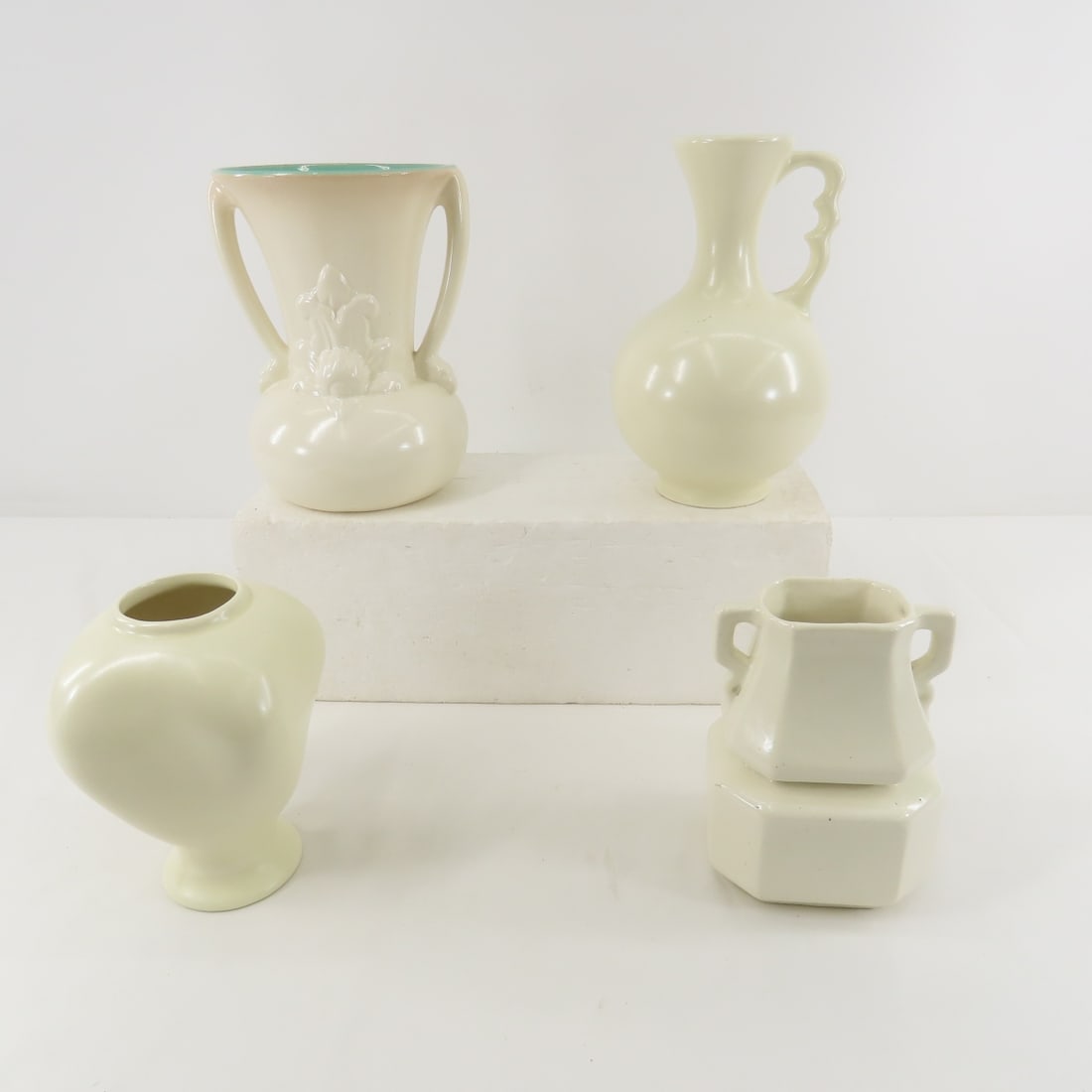 4 Red Wing Vases -926, 1622, 1626, & Rumrill 293 (1 of 18)