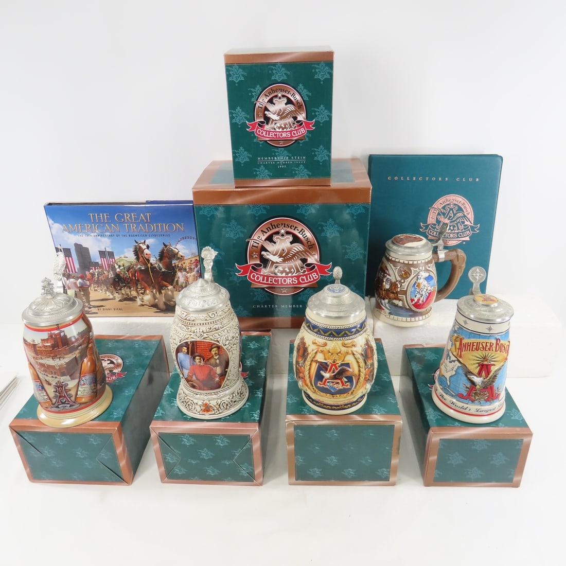 1995 Budweiser Charter Member Stein & 1996-99 (1 of 20)