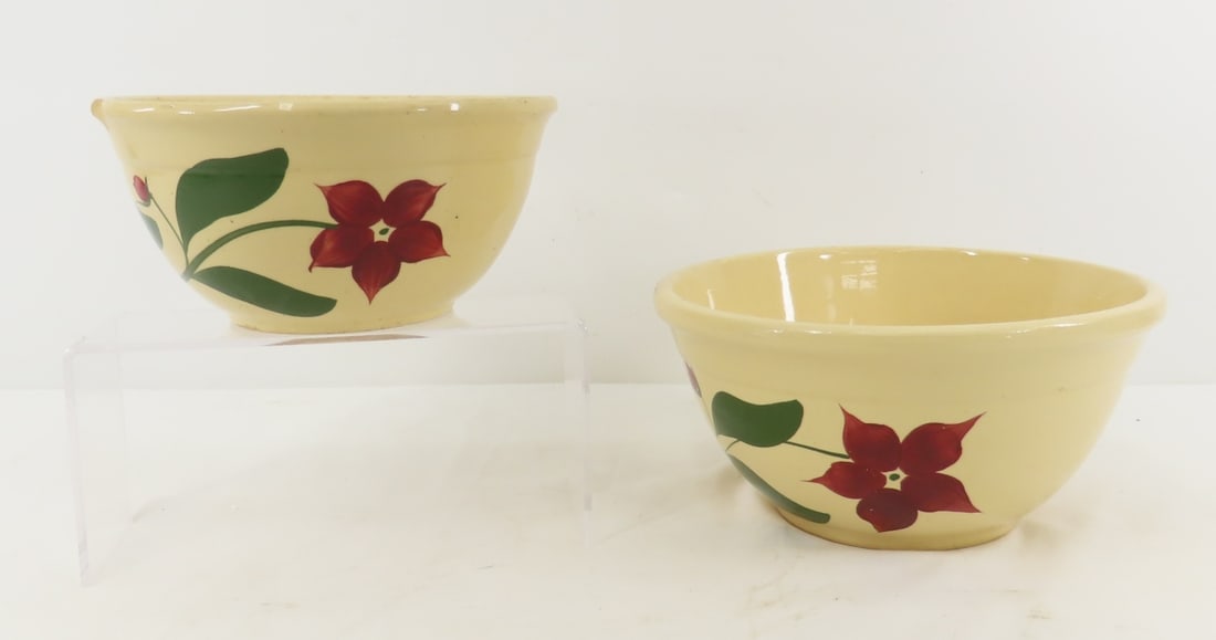 2 Watt Ware Starflower Bowls (1 of 16)