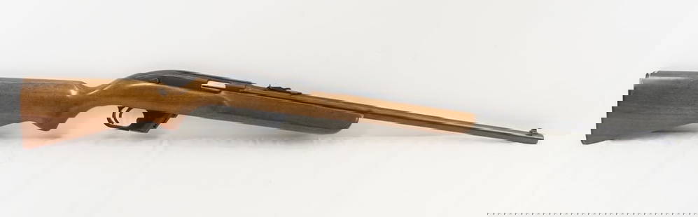 Winchester Model 77 semi-auto .22L Rifle: Winchester Model 77 semi-auto .22L Rifle - 22" barrel, front blade & rear leaf sight, original 8 round detachable magazine, SN# 26583, manufactured 1955 and 1963, C&R or FFL transfer required,