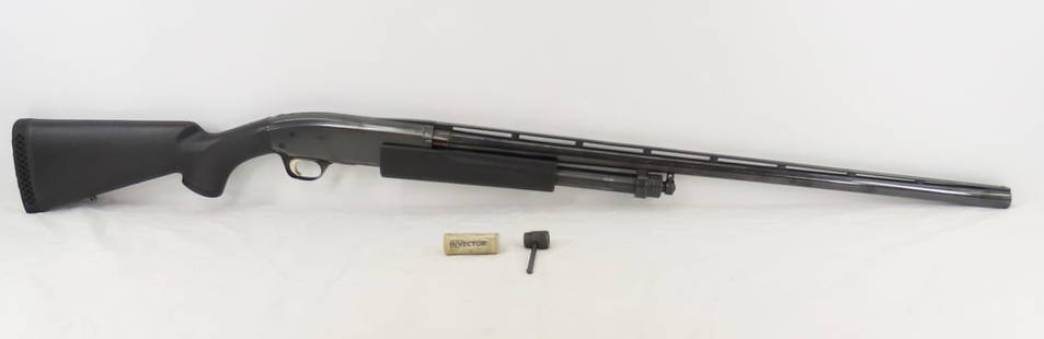 Browning BPS Hunter Field Model 12 A Shotgun: Browning BPS Hunter Field Model 12 A Shotgun - SN# 22142PP152, manufactured 1988 in Japan, imported by Browning Arms Morgan UT & Montreal. Pump action, 28" special steel vent rib barrel with