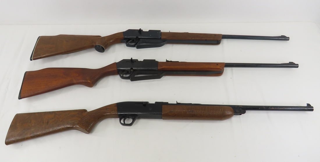 Daisy 880, 840 & Powerline 970 BB Guns for Repair: Daisy 880, 840 & Powerline 970 BB Guns for Repair - None are working correctly, as shown. Please ask questions and read terms & conditions before bidding.