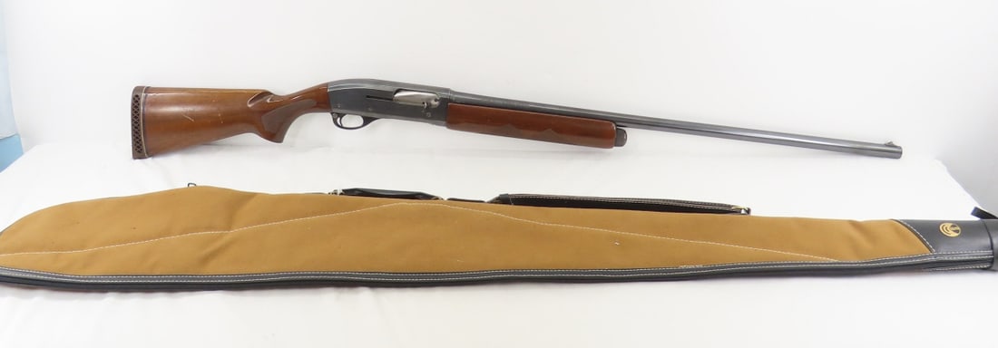 Remington Model 11-48 12 GA Shotgun: Remington Model 11-48 12 GA Shotgun - SN# 5099511, manufactured 1975, 30" Full choke barrel with front bead sight, 2 3/4" or shorter chamber, checkered wood foreend and pistol grip stock with recoil p