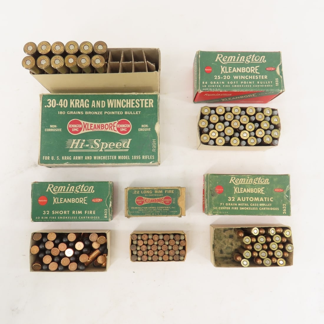 Vintage Remington Kleanbore boxes, full & partial (1 of 20)