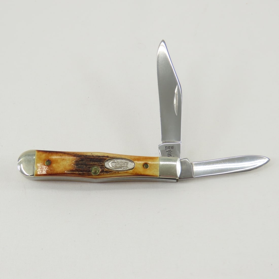 Case XX 5225 1/2 Stag Coke Bottle Knife (1 of 6)