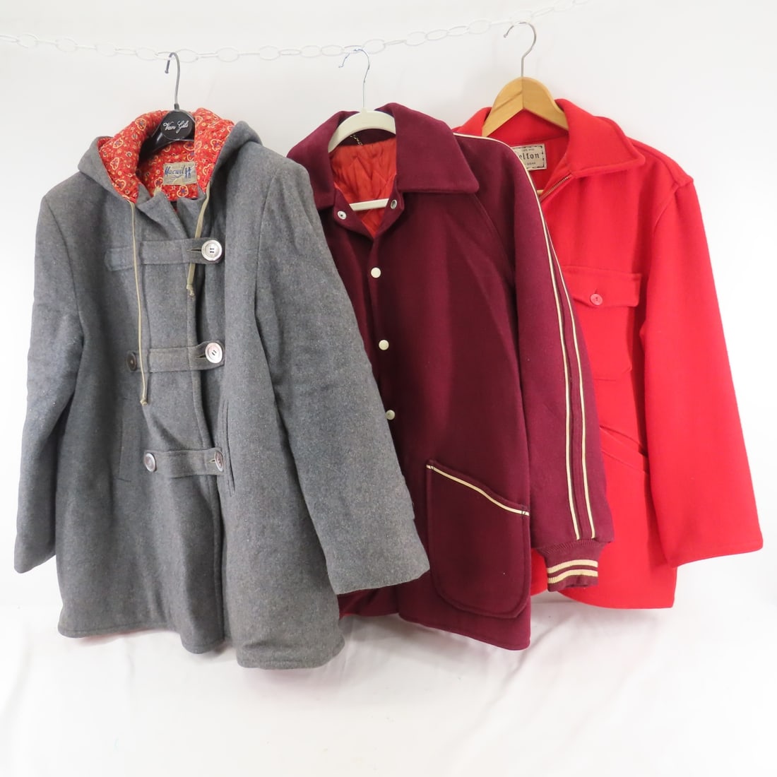 3 Vintage Wool Coats- Melton, Macwil (1 of 17)