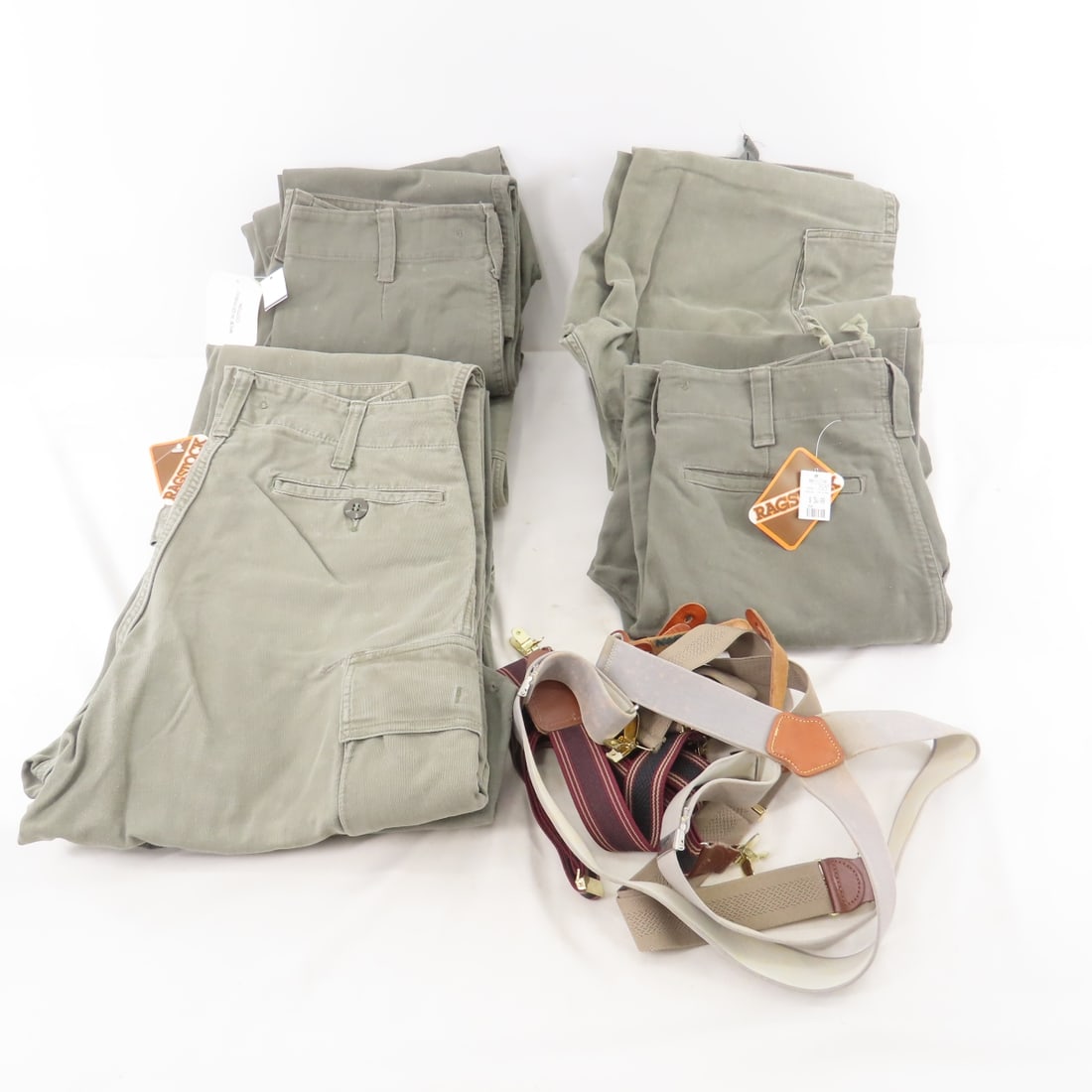 West German Military Pants & Suspenders (1 of 20)