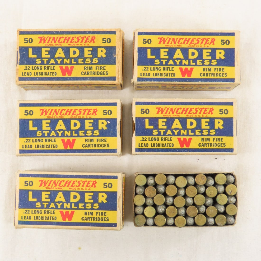 250 Rounds Winchester Leader Staynless .22 LR (1 of 9)