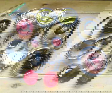 Vintage Car Lights, Lenses, Bulbs & Mirrors: Vintage Car Lights, Lenses, Bulbs & Mirrors - Pressure Gauge, Various Bulbs, Mirrors and More Please ask questions and read terms & conditions before bidding.
