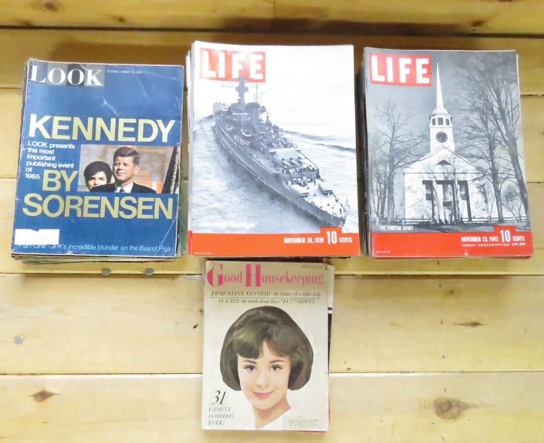 Vintage Magazines, Life, Look, Some 1940s (1 of 16)