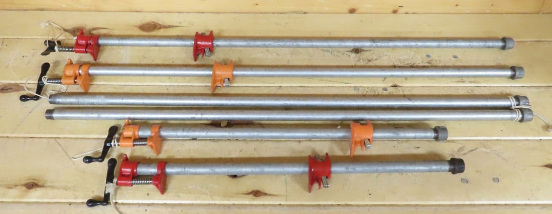 4 Pony Clamps with Extra Pipe (1 of 13)