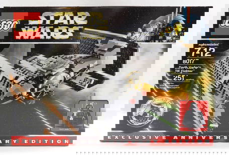 Lego 8017 Star Wars Darth Vader's TIE Fighter: Lego 8017 Star Wars Darth Vader's TIE Fighter - NIB Sealed Box 10 year exclusive anniversary edition 2009 Pc. Count 252 Please ask questions and ead terms & conditions before bidding.