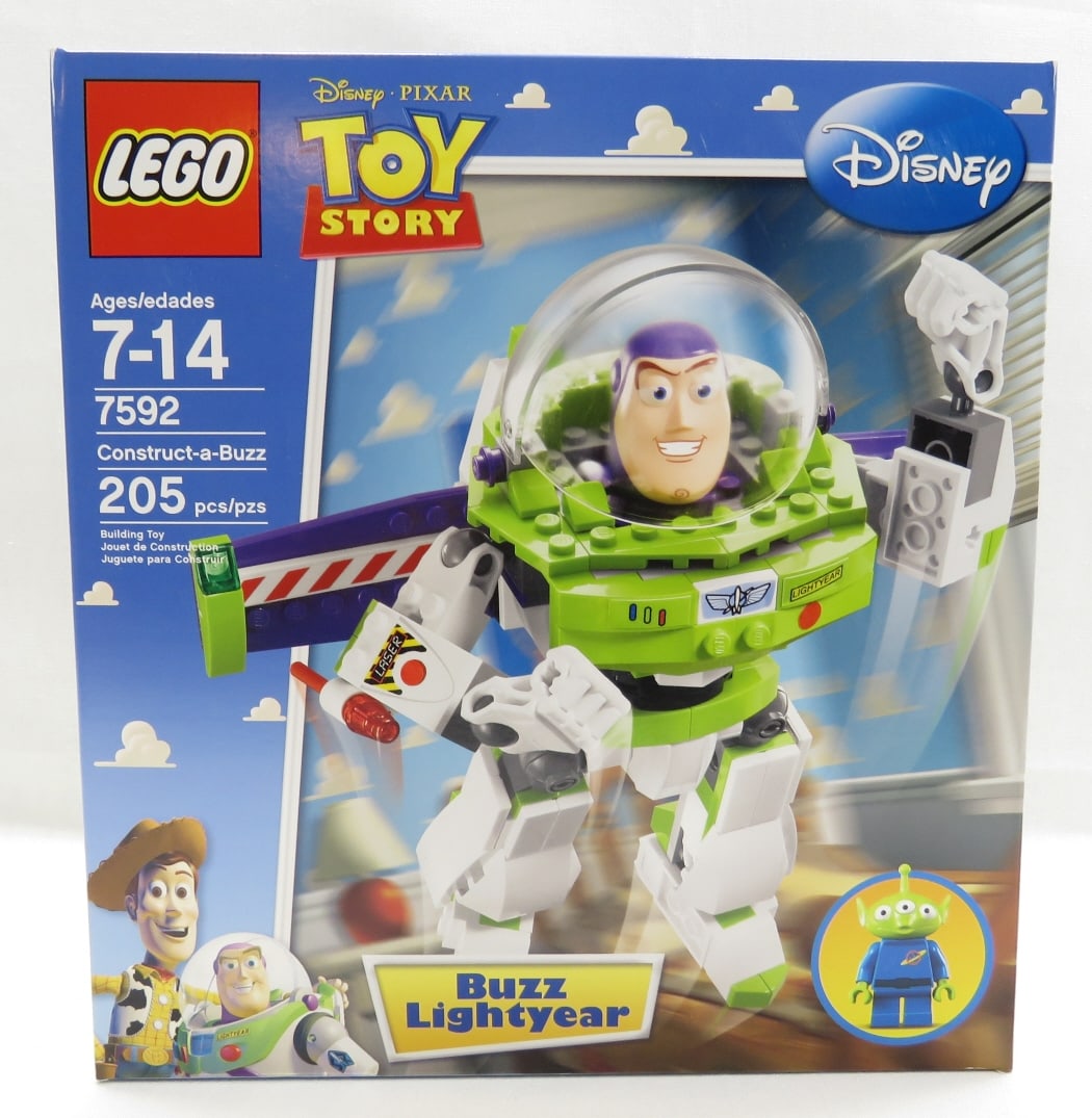 Lego 7592 Toy Story Construct-a-Buzz: Lego 7592 Toy Story Construct-a-Buzz - Buzz Lightyear NIB Sealed Box 2010 Pc. Count 205 Please ask questions and ead terms & conditions before bidding.