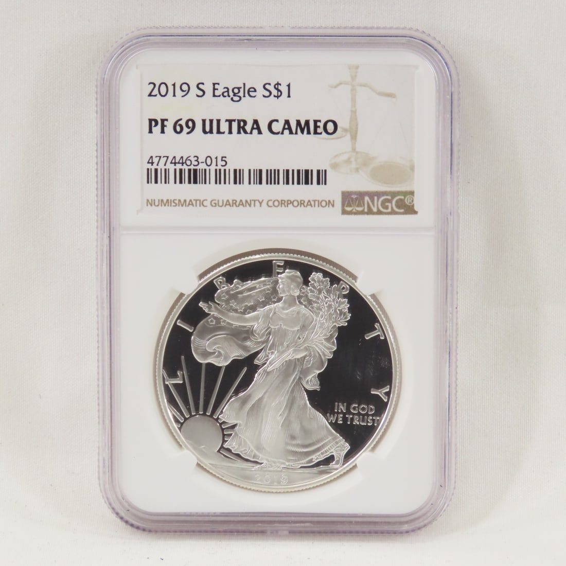 2019 S American Silver Eagle PF69 ULTRA CAMEO: 2019 S American Silver Eagle PF69 ULTRA CAMEO - Early ReleasesPlease ask questions & read terms and conditions before bidding.