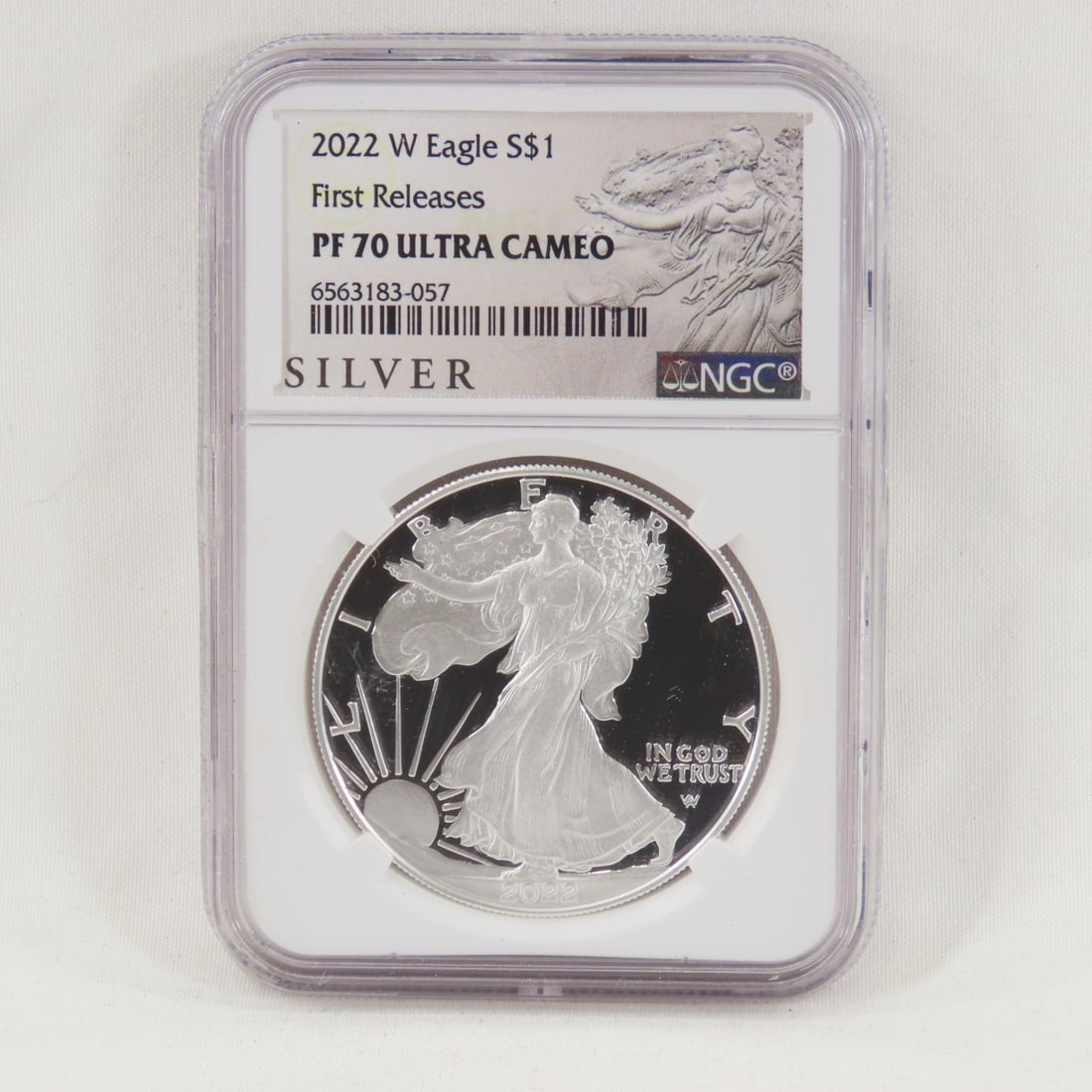 2022 W American Silver Eagle NGC PF70 ULTRA CAMEO (1 of 4)