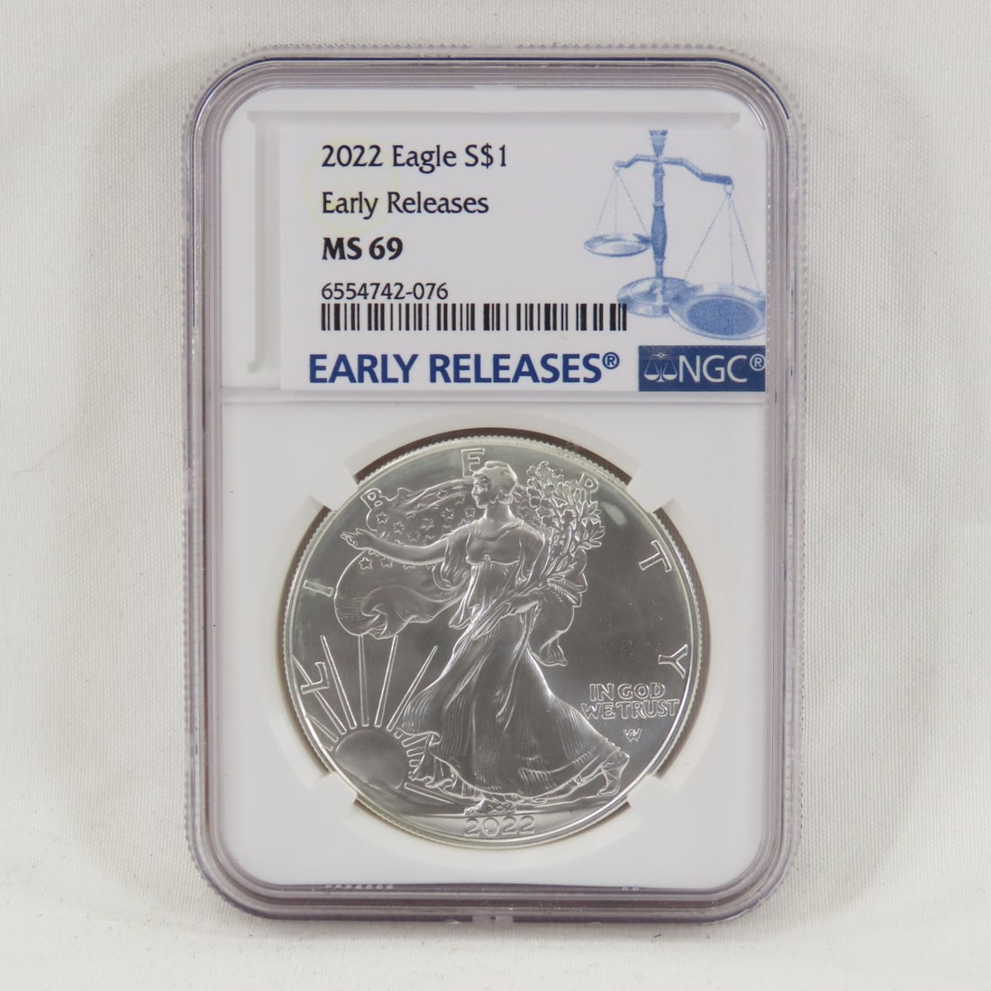 2022 American Silver Eagle NGC MS69 EARLY RELEASES (1 of 4)