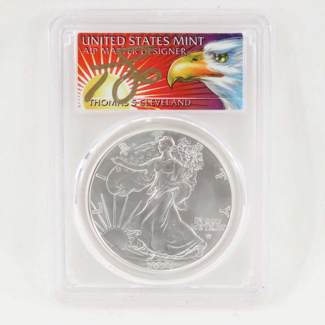 2024 American Silver Eagle PCGS MS70 FIRST STRIKE (1 of 4)