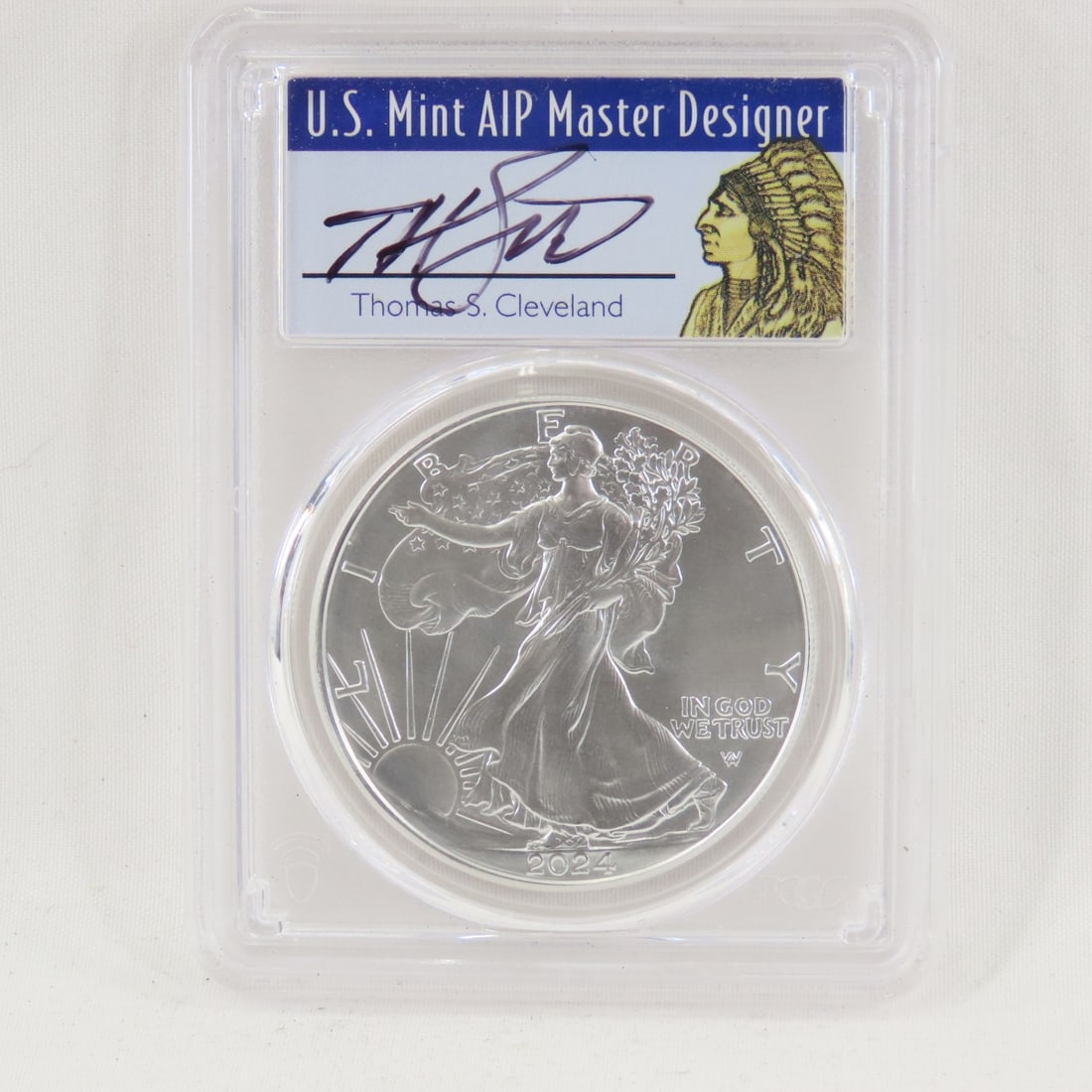 2024 American Silver Eagle PCGS MS70 FIRST STRIKE (1 of 4)