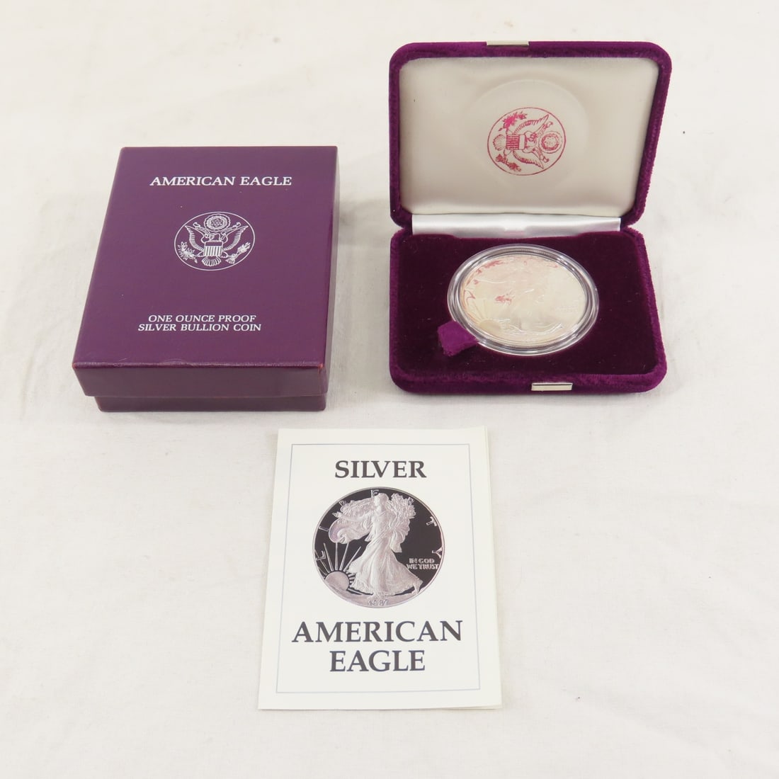 1987 S American Silver Eagle Proof (1 of 5)