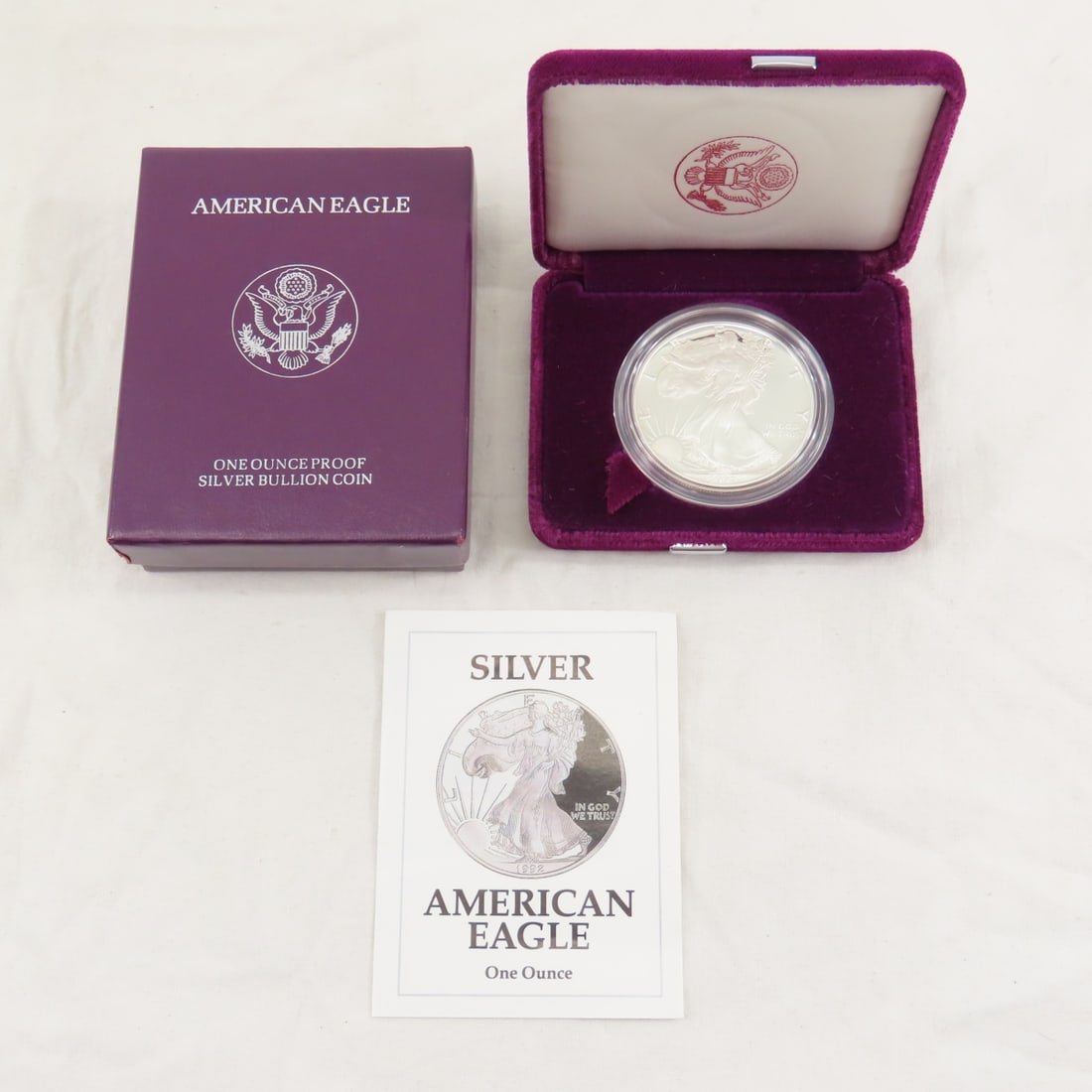 1992 S American Silver Eagle Proof (1 of 5)