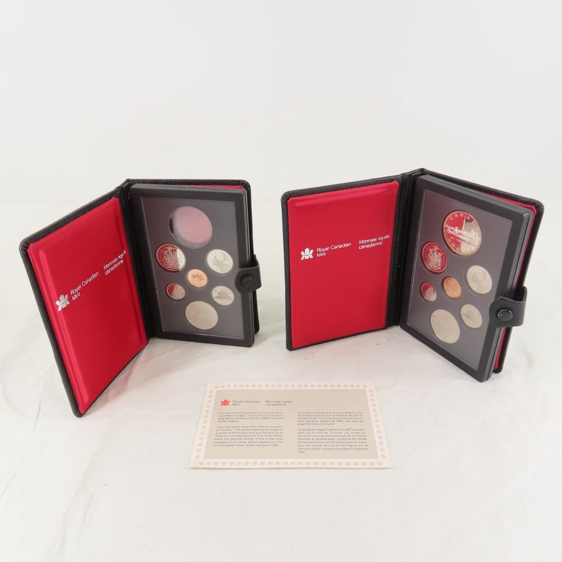 1984 & 1985 Canadian Double Dollar Proof Sets (1 of 10)