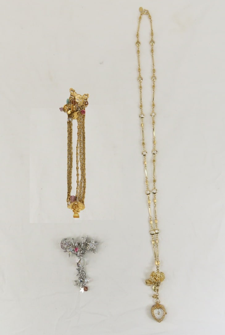 Kirk's Folly Bracelet, Necklace & Brooch (1 of 15)