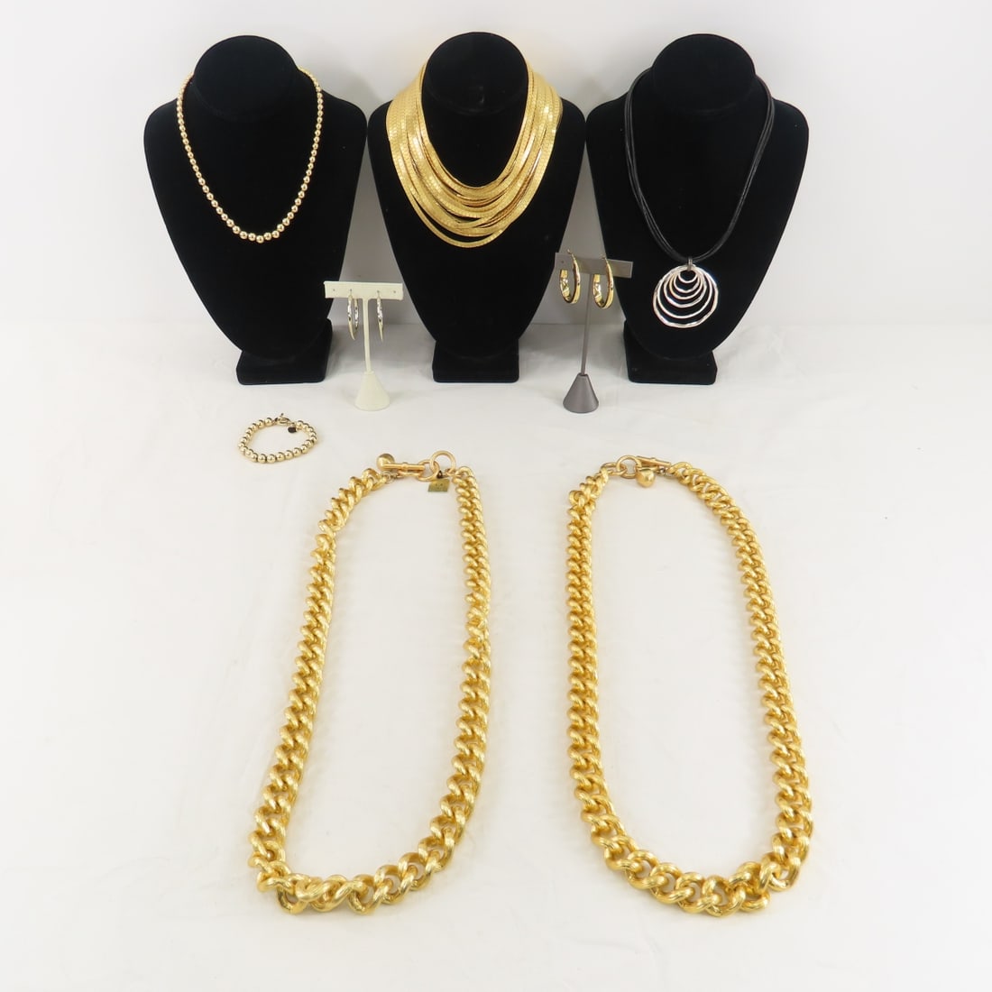 Anne Klein, Ralph Lauren, Jones NY & Other Jewelry: Anne Klein, Ralph Lauren, Jones NY & Other Jewelry - Bronzallure earrings, Kenneth Cole Earrings Please ask questions and read terms & conditions before bidding.