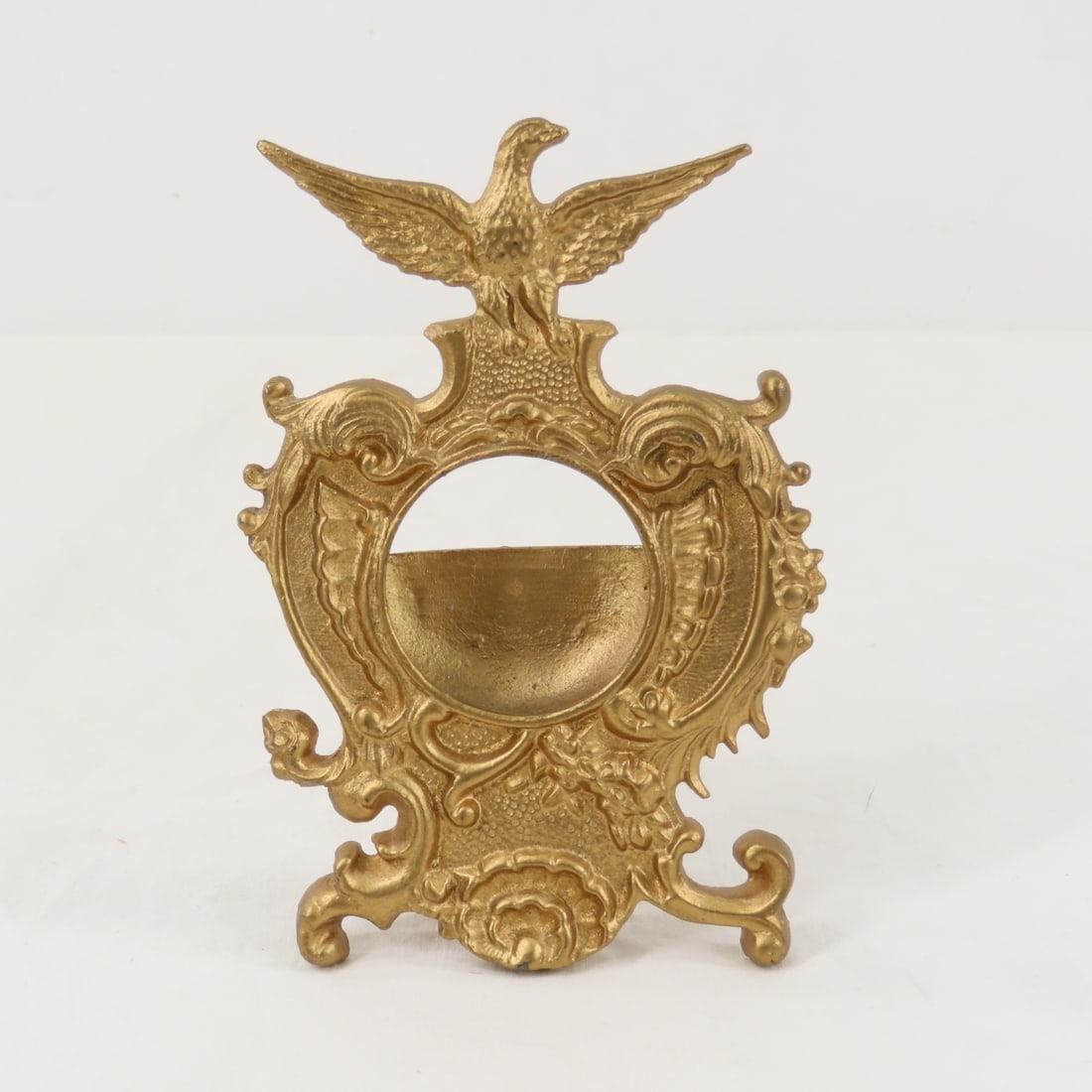 Gilt Metal American Eagle Pocket Watch Stand (1 of 3)