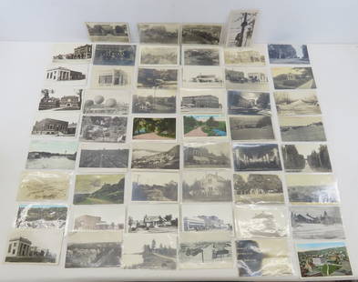 52 Vintage Postcards, many MN Small Town RPPC: 52 Vintage Postcards, many MN Small Town RPPC - Please ask questions and read terms & conditions before bidding.