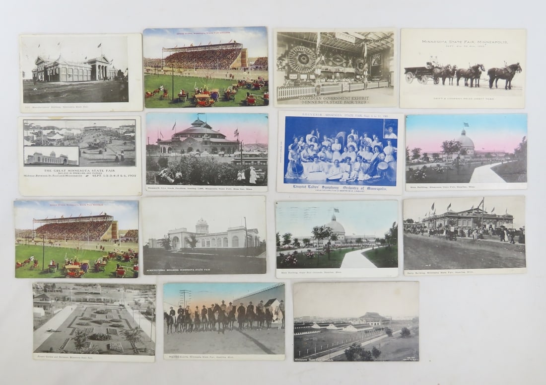 15 Vintage MN State Fair Real Photo Postcards (1 of 7)