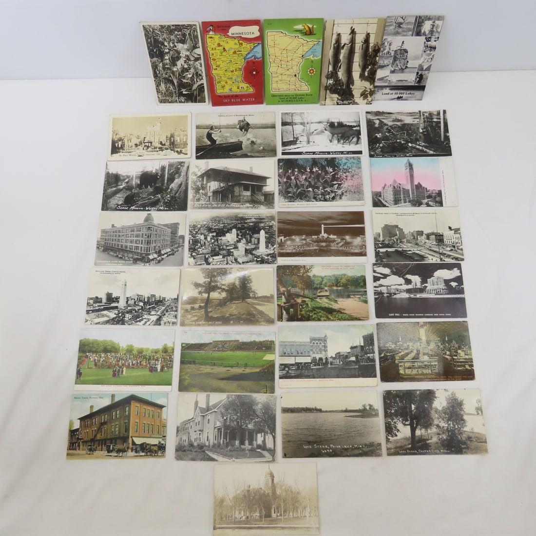 30 Vintage MN Postcards, MPLS, St Paul, Rochester: 30 Vintage MN Postcards, MPLS, St Paul, Rochester - and more, many RPPC Please ask questions and read terms & conditions before bidding.