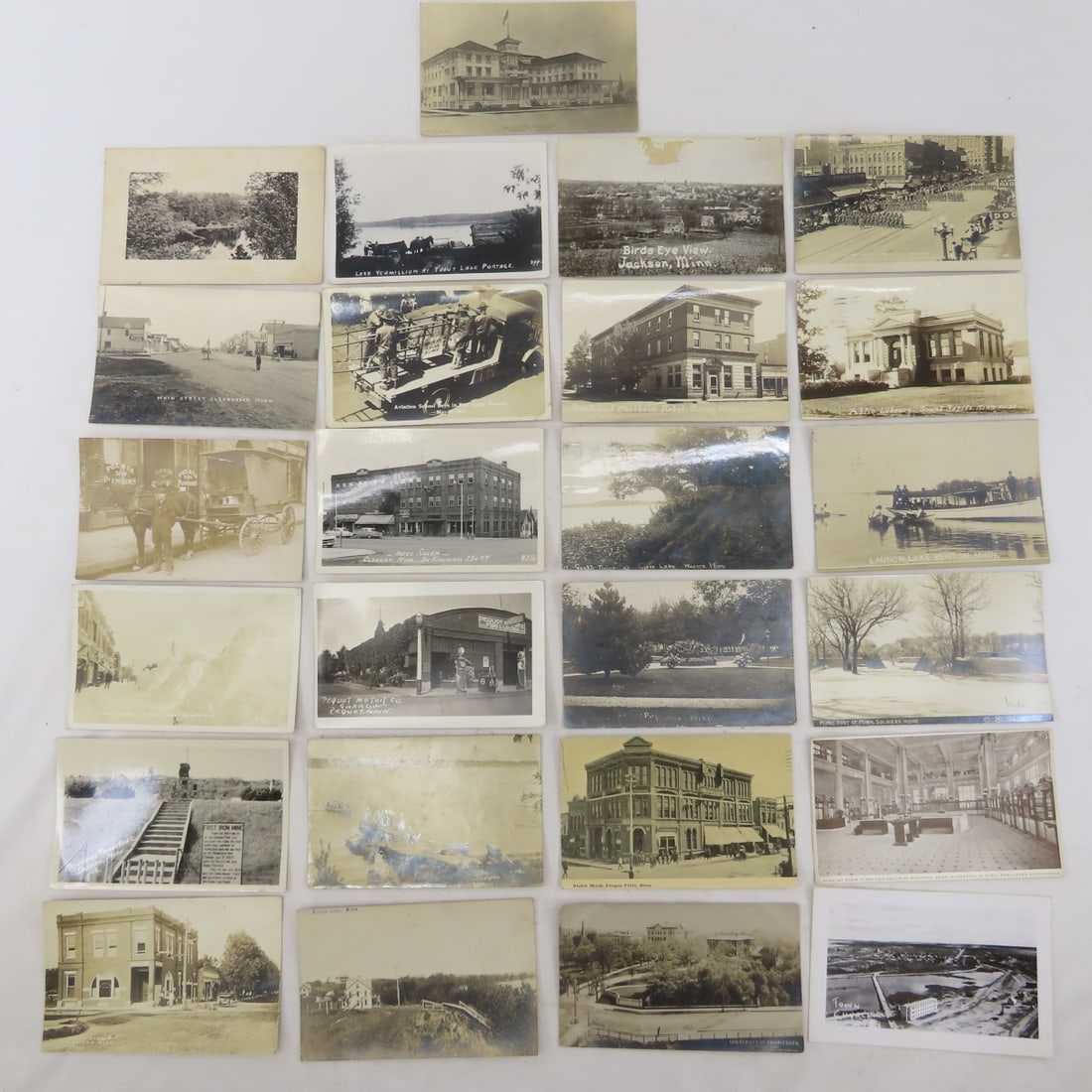 25 Vintage RPPC all MN locations, U of M & more: 25 Vintage RPPC all MN locations, U of M & more - Please ask questions and read terms & conditions before bidding.
