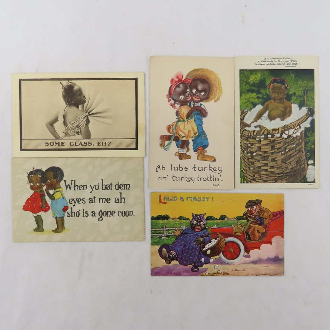 14 Vintage Black Americana Postcards (1 of 8)